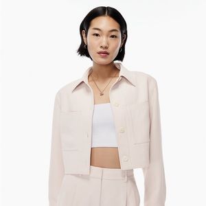 Little cropped jacket Wilfred - Vin Gris XS